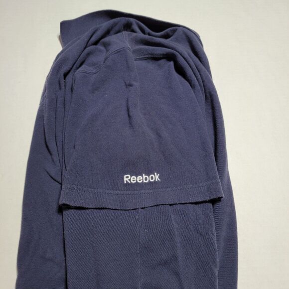 Reebok NFL Team Apparel SS Polo Houston Texans Dark Navy - Size Large - Picture 4 of 5